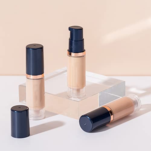 Fundação Fundação Keep Makeup Liquid Foundation Non Stick Máscara Maquiagem em Skin Skin Skin Fundação líquida de líquido 6ml/0,2fl