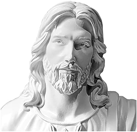 Geek promete o Senhor estátua do Senhor 12,7 polegadas oração christus estátua estátua sagrada coração de Jesus estátua decoração