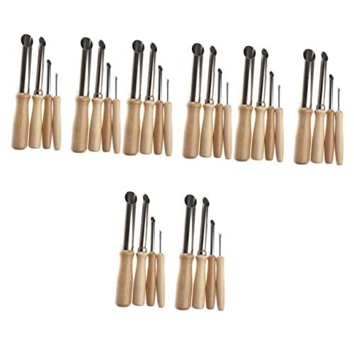 Favomoto 32 PCs Cerâmica Ferramentas de cerâmica de cerâmica Cerâmica Fuz de argila circular CORTORES DO CLAGA TOLA DE CLAGA FERRAMENTO DE CLAGA FERRAMENTO DE CLAGA FERRAMENTAS