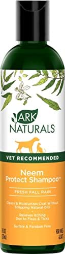 Ark Naturals Neem Protect Shampoo, alivia a coceira em gatos e cães, garrafa de 8 onças