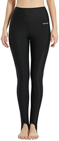 UBESTYLE UPF 50+ Cantura alta Leggings femininas Nando de meias de sol protetora