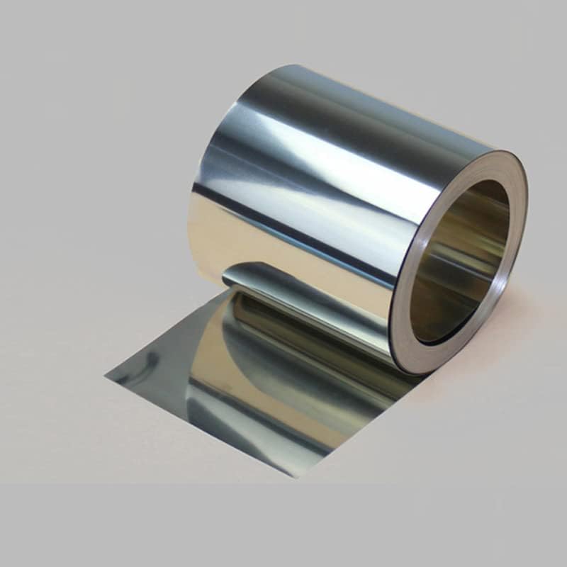LF & LQEW 1PC 300mm Largura 304 Folha de aço inoxidável 0,05-0,3mm Metal Metal Plate Shim Materiais domésticos da indústria para trabalhos de metal