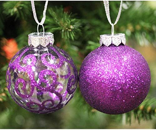 Pingente de ornamento de bolas de árvore de Natal.
