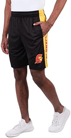 Ultra Game Men's Poly Interlock Air Mesh Shorts