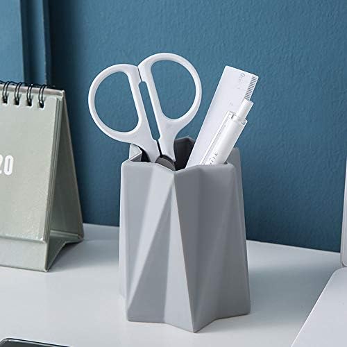 Porta de lápis de silicone de Yosco para mesa de mesa fofa de formato irregular para artigos de papelaria de desktop de escritório