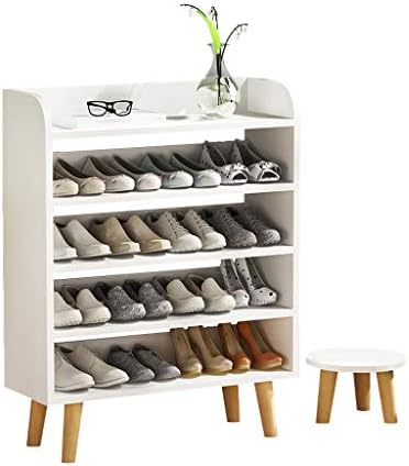 Rack de sapato 5 camadas, prateleiras de armazenamento multifuncional contém 20 pares de sapatos para o quarto de entrada de sapatos de entrada de armário de quarto armazenamento de sapatos