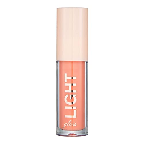 Rainbow Lip Gloss for Girls Water Light Liquid Light Glass 12 Cores Hidratante