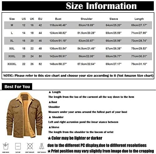 Jaqueta de motocicleta masculina para homens, colarinho solto de colarinho masculino tops parka casaco grande camisa de homens casacos