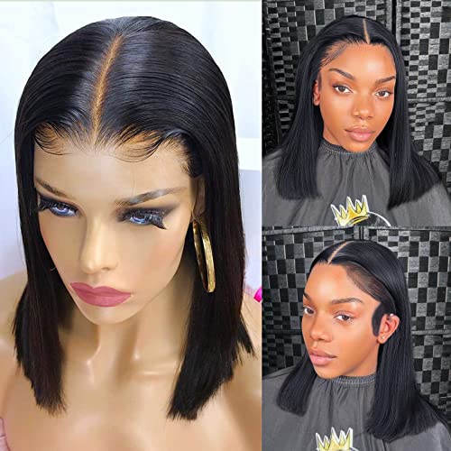 Cabelo Dorosy 13x6 Bob Wig Human Human Human 13x6 HD Lace Front Wigs Para Mulheres Negras Cabelo Humano Curto Bob Reto Sem Glue