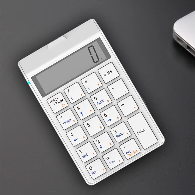 Calculadora ganfanren teclado USB Charging Contabilidade Financeira Teclado de 12 dígitos Calculadora de teclado Dual