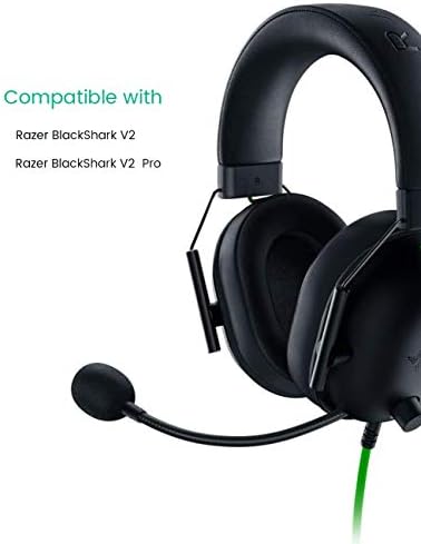 Substituição de microfone para o fone de ouvido Razer Blackshark V2 e V2 Pro Gaming no PC, PS4, PS5, Switch, Xbox One, Xbox