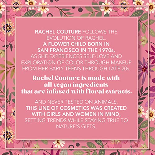 Rachel Couture Translúcia em pó de acabamento com acabamento fosco sem brilho | Vegan e sem crueldade | Arnica Extract