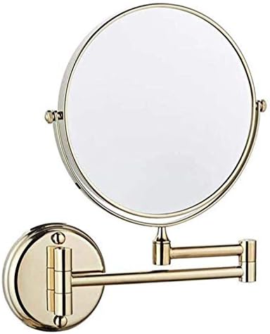 espelho de maquiagem espelho de montagem de parede aumentada de 6 polegadas espelho de maquiagem com ampliação de