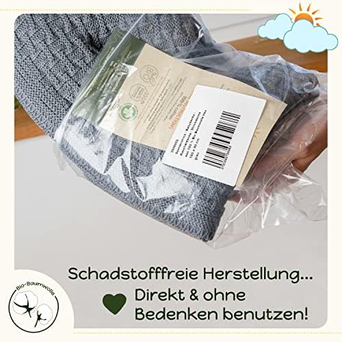 Sonnenstrick de algodão orgânico Cobertor de bebê feito na Alemanha