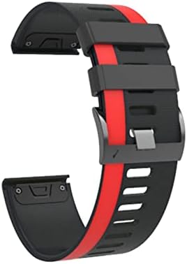 EEOMOIK Sport Silicone Watch Band Pulp Screp para Garmin Fenix ​​7x 7 6x 6 Pro 5x 5 mais 3 3HR 935 945 Easy Fit Lançamento