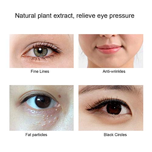 Almofadas de gel para os olhos, gel de olho firmemente contém extratos de plantas reduzem rugas, linhas finas, círculos escuros hidratantes