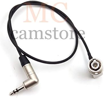 McCamstore Tentacle Sync 3,5 mm mini-TRS para BNC Timecode Cable 20 polegadas