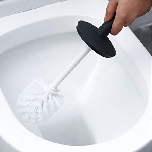 escova de vaso sanitário zxb-shop e suporte/pincel de alça longa pincel de vaso sanitário criativo simples conjunto de limpeza