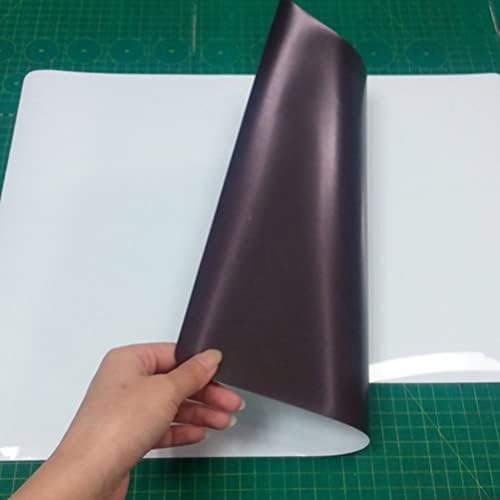 Tofficu Magnetic Apaga seca folha de quadro branco Auto Adesivo Fridge Apagar seco Placa de refrigerador flexível