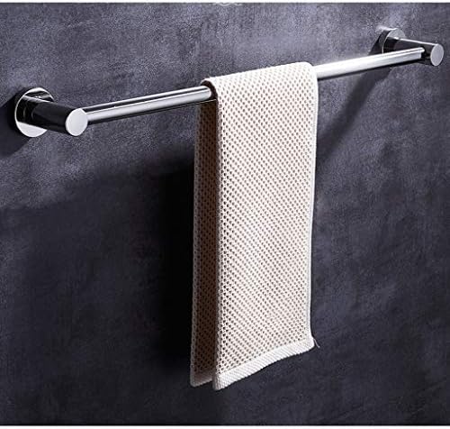 Prateleira de banheiro quanjj com barras de toalhas, rack de armazenamento de montagem de parede de aço inoxidável,