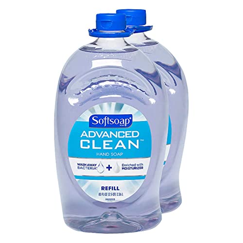 Softsoap Handsoap, Recarregar, lavar bactérias, 80 fl oz