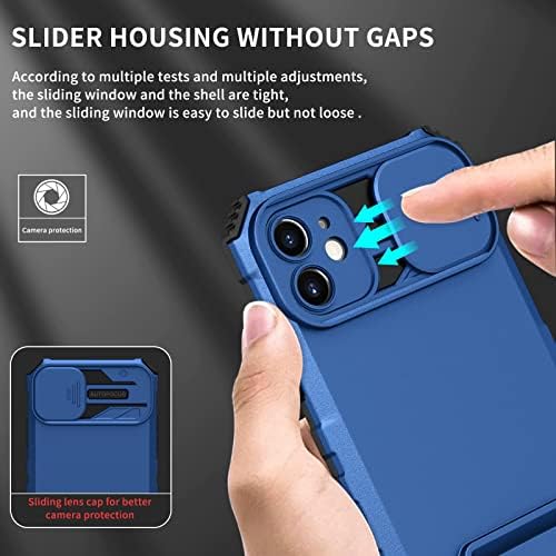 Capa de capa de telefone Silicone Kickstand Case compatível compatível com o iPhone 11 Pro, [3 Ways Stand]