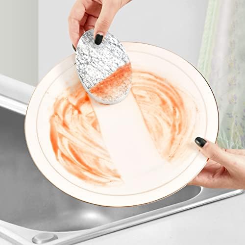 Alaza White Mármore Resumo Esponjas naturais Esponja de celulares de cozinha para pratos para lavar banheiros e limpeza