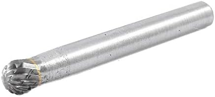 X-Dree 6mm x 6mm em forma de bola dupla de tungstênio tungstênio ferramenta de moagem rotativa (Herramienta de broca de 6 mm