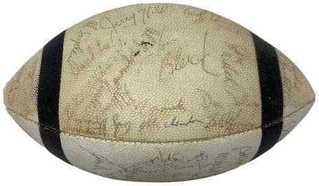 AS -IS IS 1966 Baltimore Colts 48 Team assinou Spalding Football PSA/DNA LOA - Bolsas de futebol autografadas