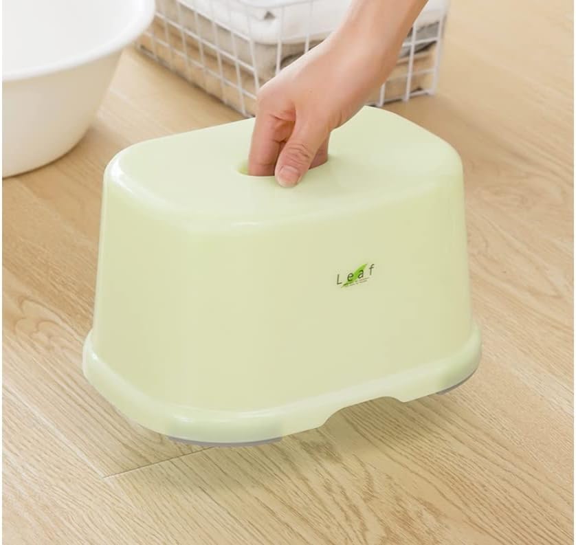 JapanBargain, banquete de banho de plástico japonês durável | Dista-passo multiuso para o banheiro e muito mais, feito no Japão, cor verde, 1 pacote