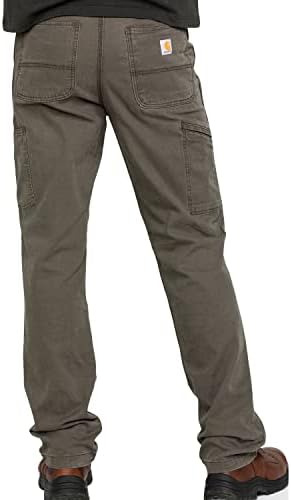 Carhartt Men's Rugged Flex Relaxed Fit Fit Heavyweight Double-Front Utility Logger Jean