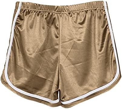Ethkia Scrunch Shorts para mulheres Brincadeiras respiráveis ​​de apoio abdomen calcinha grávida de calcinha alta da cintura