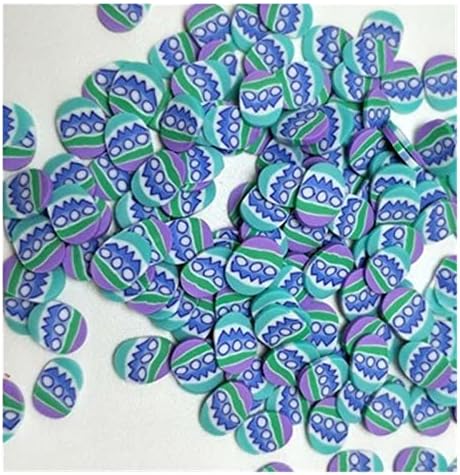 KEMEILIAN RTAO13 100G Colorido Hot Clay Grinkles para Material de enchimento de lodo Polímero Decorações de alimentos falsos Acessórios