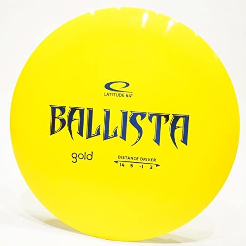 Latitude 64 Ballista Driver Golf Disc, Escolha Peso/Cor [Carimbo e cor exata pode variar]
