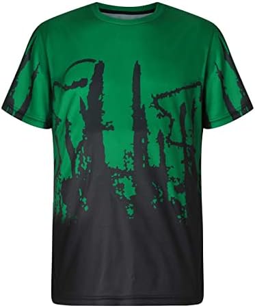 Camisetas de pescoço redondo masculas de manga curta de verão de esportes de verão muscular slim tops casuais camisetas