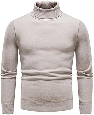 Suéteres de inverno masculino outono e inverno malha casual coloração sólida suéter decorativo de padrões plifas de tamanho