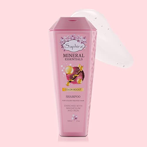 Mineral Essentials Boost Shampoo para cabelos tratados com cores, restaura, revive e protege cabelos tingidos, 34 onças