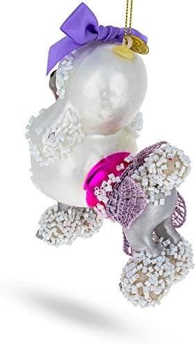 Ornamento de Natal de Glass de Podle de Bejeweled