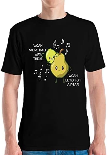 Funny Woah Lemon On a Pear Meme Professor Foodie T-Shirt Man Mulheres