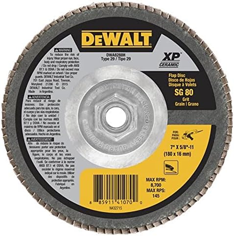 Dewalt DWA8288H 60G T29 DISCO DE CERAMICA XP, 7 x 7/8