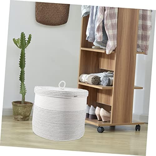 Besportble Roupas cestas de armazenamento cesto de lavanderia cestas de armazenamento de armazenamento de armazenamento de tecido de lavander