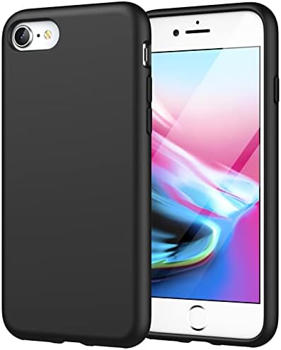 Caixa de silicone JETECH para iPhone SE 3/2, iPhone 8 e iPhone 7, 4,7 polegadas, capa de proteção de corpo inteiro