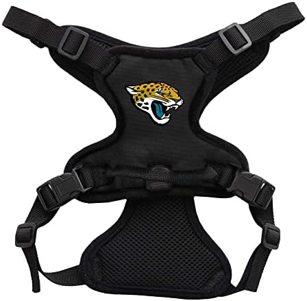 Littlearth Unissex-Adult NFL Jacksonville Jaguars Front Clip Pet Churness, Team Color, X-Large