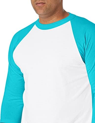 Soffe Mens Classic Raglan 3/4 de manga