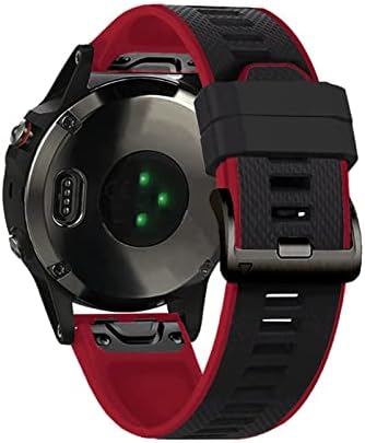 Irfkr 26 mm 22mm Watch Band para Garmin Fenix ​​6x 6 Pro 5x 5 Plus 3 HR Enduro 935 Silicone EasyFit Band Smart Watch Bracelet