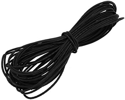 X-Dree calor encolhimento de tubo encolhida manga de cabo de cabo de 8 metros de comprimento 0,7 mm interno dia preto (mangá del cabo