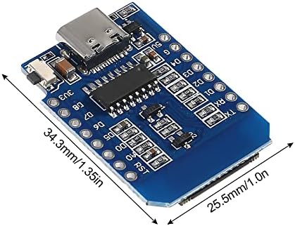 Diann 4pcs wemos d1 mini v4.0.0 tipo C USB WiFi Internet of Things Board Baseado ESP8266 4MB
