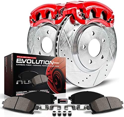 Power Stop KC4732 Z23 Evolution Sport Brake Kit com pinças