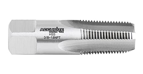 Acusado Ferramentas Industriais 3/4 '' a 14 H.S.S. TAPE TAPER TAP-Npt, 3-1/4 '' OAL, 1-3/8 '' Comprimento da linha, American Standard,