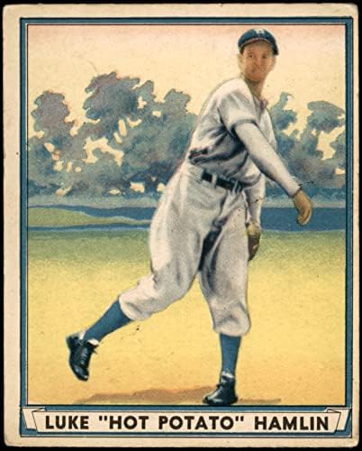 1941 Play Ball # 53 Luke Hamlin Brooklyn Dodgers VG Dodgers